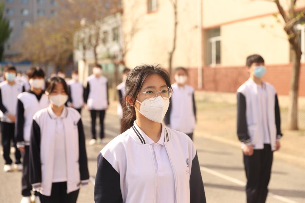又闻朗朗读书声！——3200威尼斯vip附属中学初三年级正式开学复课